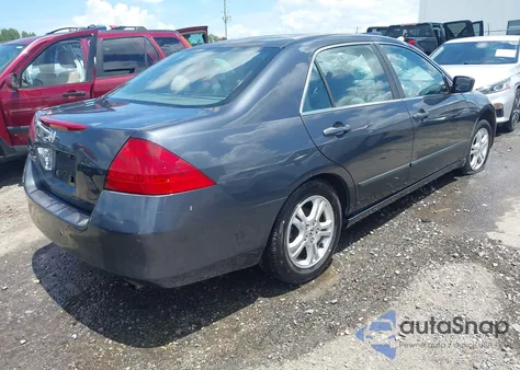 2006 Honda Accord 2.4 Ex из США, поврежденный, VIN 1HGCM567X6A032378